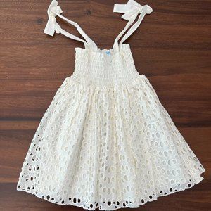 Gorgeous NWOT Ciel White Eyelet Dress Sz 3T 100% Cotton